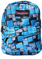 Ранець м'який 6112-1 "Об'ємні квадрати"