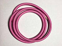 Текстильный розовый провод для светильников/изделий