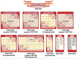 Стенди для оформления коридорів школи - методичний кабінет