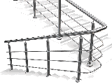 Перила: оптимальные конфигурации, материалы