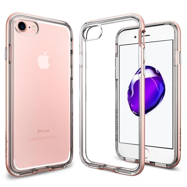 Чехол Spigen для iPhone SE 2020/8/7 Neo Hybrid Crystal, Rose Gold (042CS20524)