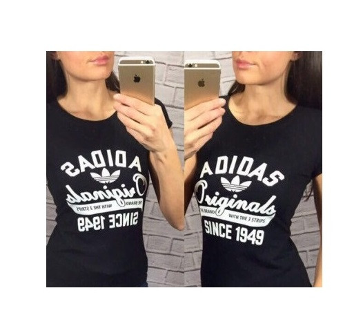Купить Женская футболка Adidas since 1949, адидас | Robishop.com.ua ...