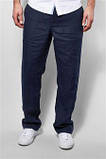 Легкі чоловічі джинси з льону. Натуральні лляні штани літо р 42-74+, фото 2
