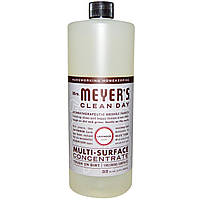 Mrs. Meyers Clean Day, Концентрат для очищення різного роду поверхонь, з запахом лаванди, 32 рідкі унції (946 мл)