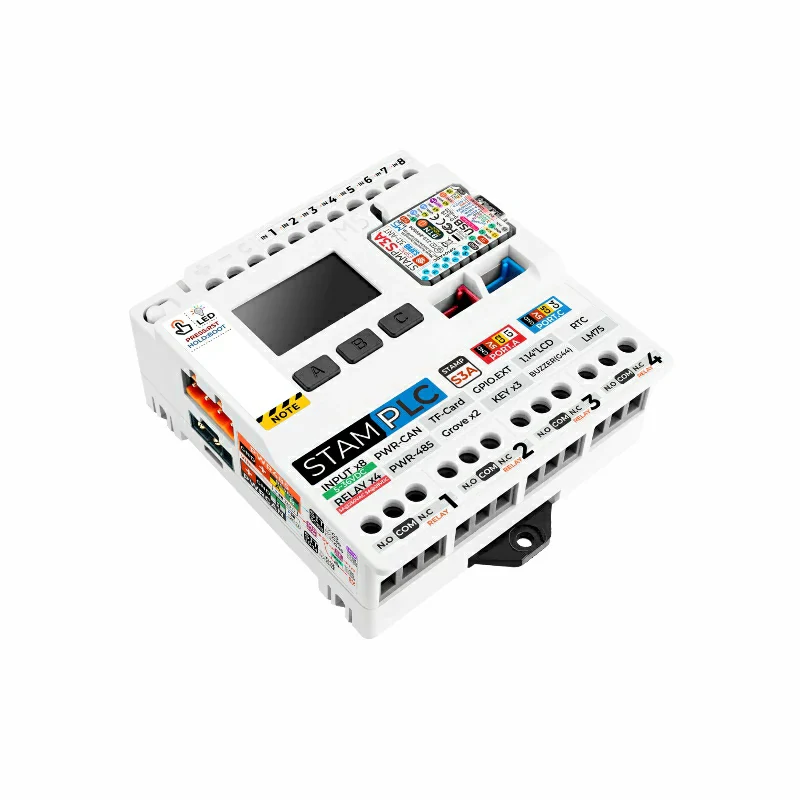 Програмований контролер M5Stack StamPLC з модулем StampS3A та ESP32-S3, фото 1