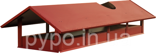 Ковпак на комин / вентиляцію Двоскатний, фото 1