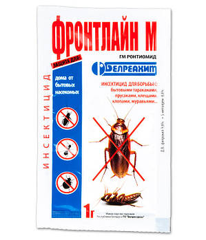 Ефективний засіб проти тарганів, бліх, мурах Фронтлайн М 1г