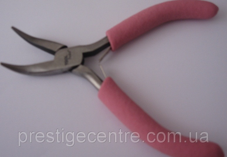 Плоскогубці-круглогубці з вигнутими кінцями 120 мм