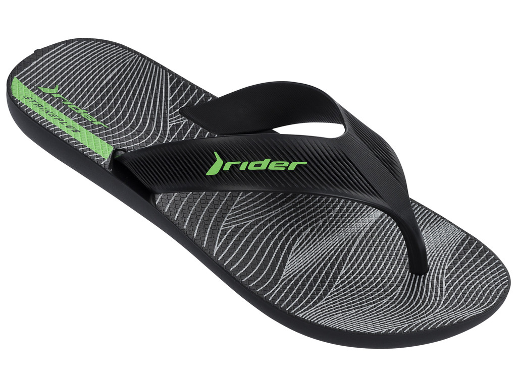 Чоловічі літні в'єтнамки Rider Strike Plus Black/Green 11073-24271 ( Оригінал )