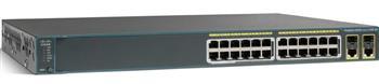 Комутатор Cisco Catalyst 2960 Plus 24 10/100 (8 PoE) + 2 T/SFP LAN Lite (WS-C2960+24LC-S)