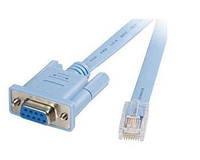 Кабель Cisco Console Cable 6ft с RJ45 и DB9F (CAB-CONSOLE-RJ45=)