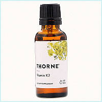 Thorne Research K2 30 мл добавка для кісток 1535T357T