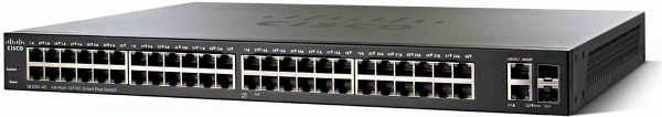 Комутатор Cisco SB SG220-50 50-Port Gigabit Smart Plus Switch (SG220-50-K9-EU)
