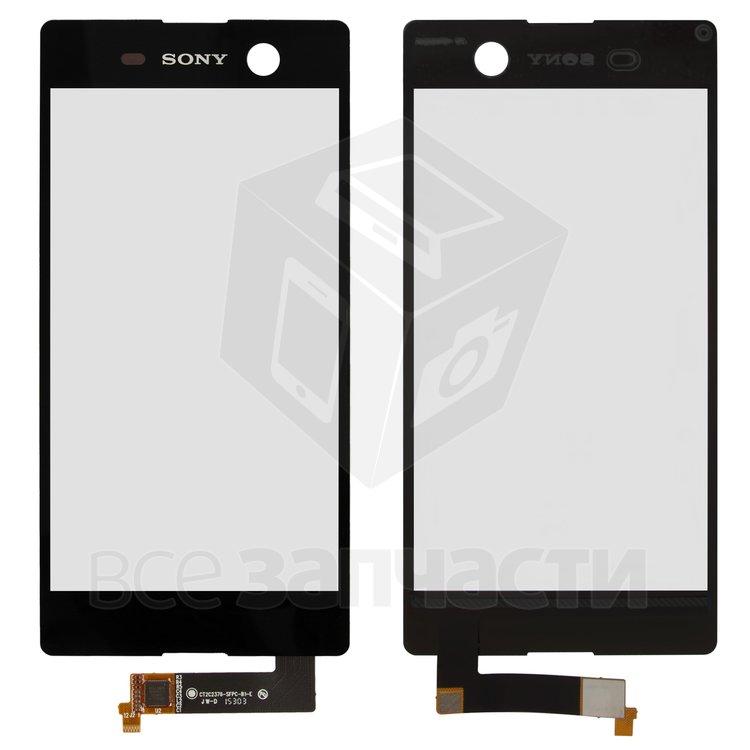 Сенсорний екран для мобільних телефонів Sony E5606 Xperia M5, чорний