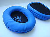 Амбушюри (подушечки сині) для Audio-Technica ATH-M50 M50S M20 M30 M40 ATH-SX1, фото 2