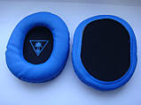 Амбушюри (подушечки сині) для Audio-Technica ATH-M50 M50S M20 M30 M40 ATH-SX1, фото 3