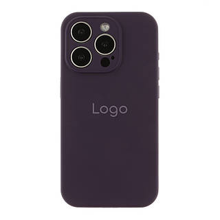 Чохол Silicone Case Full Size with Frame для iPhone 15 Pro 82.Elderberry