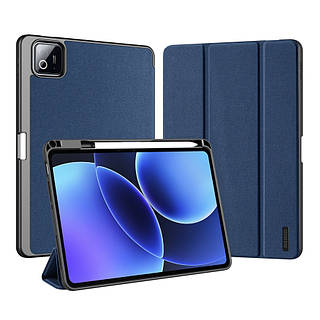 Чохол Dux Ducis Domo для Xiaomi Pad 8/7/7 Pro with Stylus Pen Holder & Auto Sleep Wake Blue