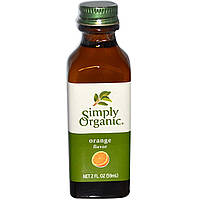 Simply Organic, Апельсиновий ароматизатор, 59 мл.