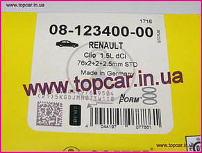 Поршневі кільця Renault Kango I 1.5Dci 01- Goetze Німеччина 08-123400-00