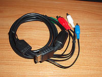 Кабель компонентный для Sony Playstation PSP 2, PSP 3 HD Component AV Cable 5 RCA