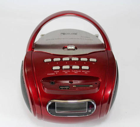 Радіосистема Golon (USB/SD+ FM) RX 686 портативний програвач      , фото 4