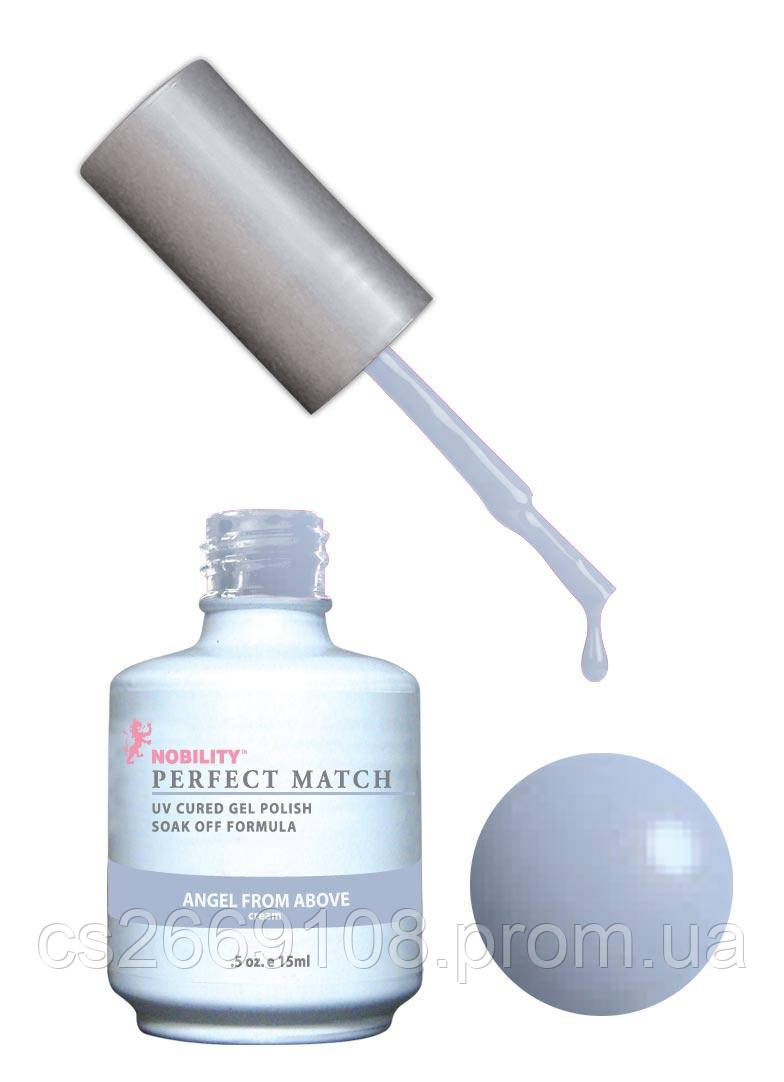 Гель-лак Lechat Perfect Match 70 ANGEL FROM ABOVE - ніжно-блакитний, матовий, 15 мл