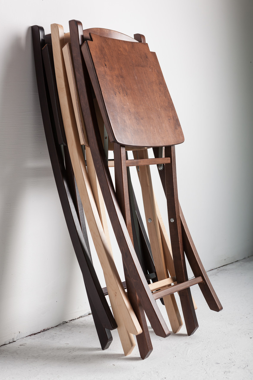 Раскладной деревянный стул Silla (Силла) орех - фото 3 - id-p528873010