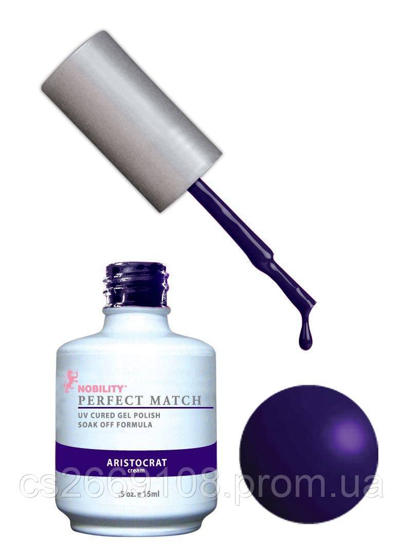 Гель-лак Lechat Perfect Match 77 ARISTOCRAT - чорнильний, матовий, 15 мл