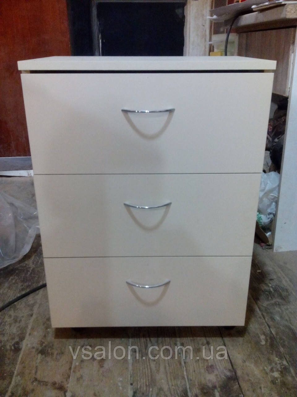 Тумба косметологічна на колесах із шухлядами А75, фото 1