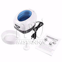 Стерилізатор ультразвукової Ultrasonic Cleaner VGT-1000 на 35 Вт і 750 мл, фото 6