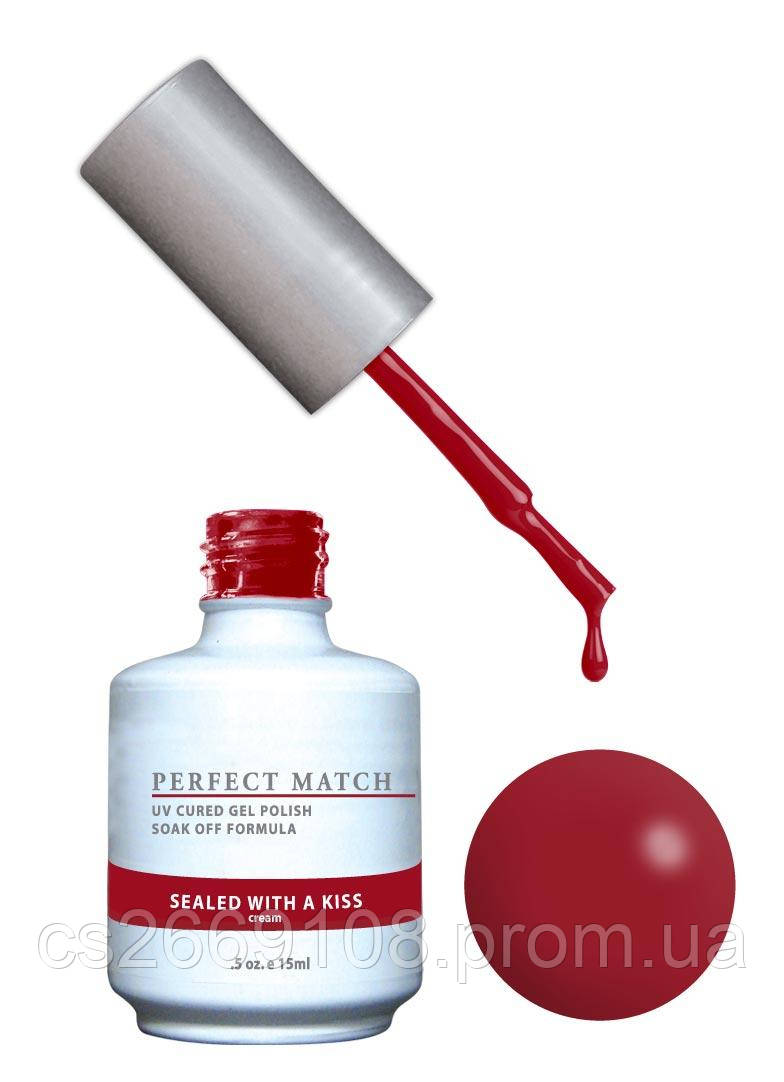 Гель-лак Lechat Perfect Match 91 SEALED WITH A KISS - червоний, 15 мл