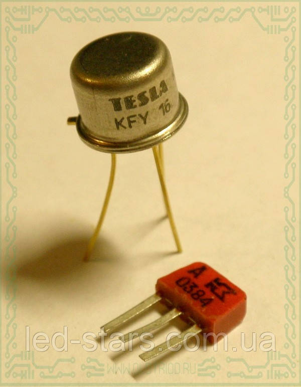 Купити КТ505А PNP транзистор (ІК. В. max=2А) (UКЭ0 max=300В) Au (ТО5 ...