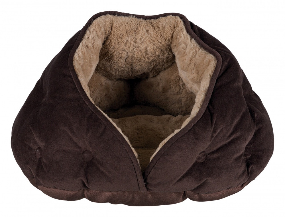 Trixie TX-36356 будиночок-пещіра Malu Cuddly Cave для котів і собак 47 × 27 × 41 см 