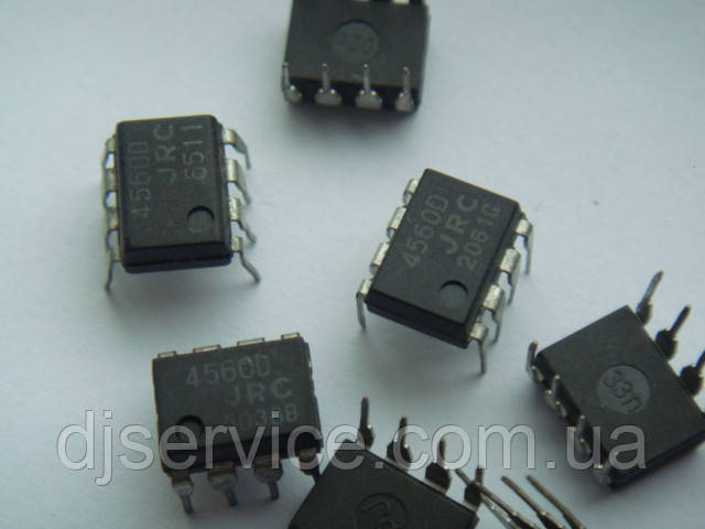 JRC4560D NJM4560 DIP8 операційний підсилювач 2-канальний