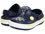 Крокси дитячі сабо Крикобенд 2.5 оригінал/Crocs Kids Crocband II.5 Clog (12837), Темно-сині 24, фото 4