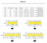 №27 Smart IC SMD LED 50w 110х40мм Світлодіод 50w Світлодіодна збірка 5000Lm + Драйвер, фото 3