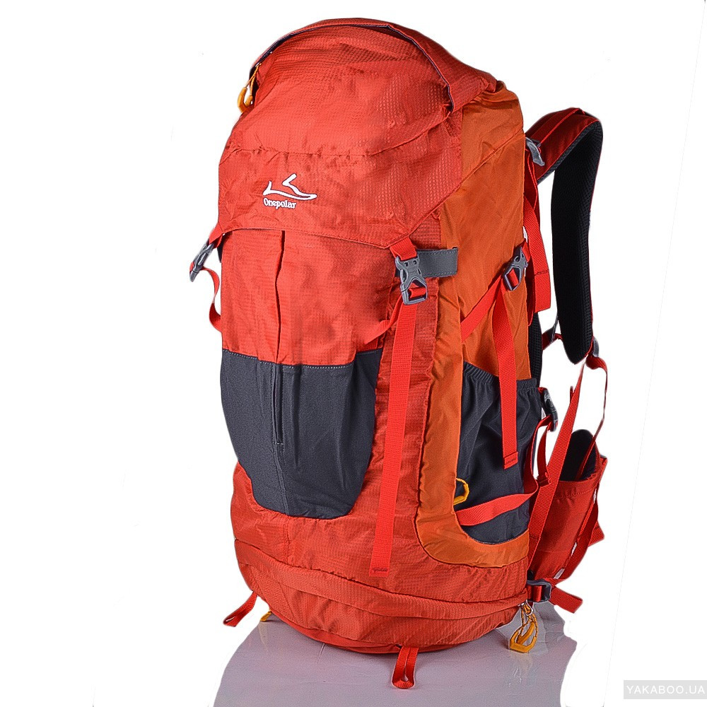 Туристичний рюкзак 45 л Onepolar Liger 1638 жовтогарячий