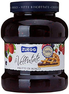 Джем із лісових ягід Zuegg Frutti di Bosco 50% вмісту ягід, 700 г.
