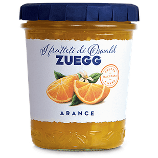 Джем апельсиновий Zuegg Arance 30% вмісту фруктів, 330 г.