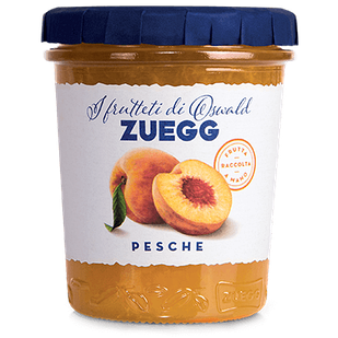 Джем персиковий Zuegg Pesche 50% вміст фруктів, 330 г.