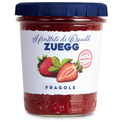 Полуничний джем Zuegg Fragole 50% вміст фруктів, 330 г.