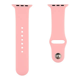 Ремінець для Apple Watch Band Silicone One-Piece Size-S 42/44/45/49 mm 06.Light Pink
