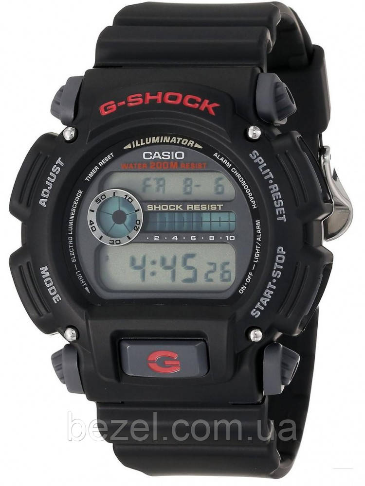 Чоловічий годинник Casio G-Shock DW9052-1V Касіо водонепроникні японські годинники