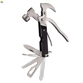 Мультитул молоток BellHowell TacTool 18 в 1 для универсального использования и ремонта в домашних условиях