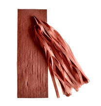 Кисть тассель карамель 35 см довжина (зібрана)
