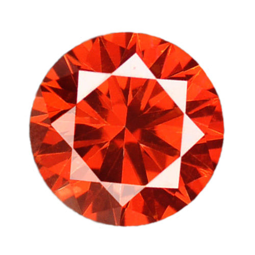 Червоний діамант коло 3 мм. 0,12 карат