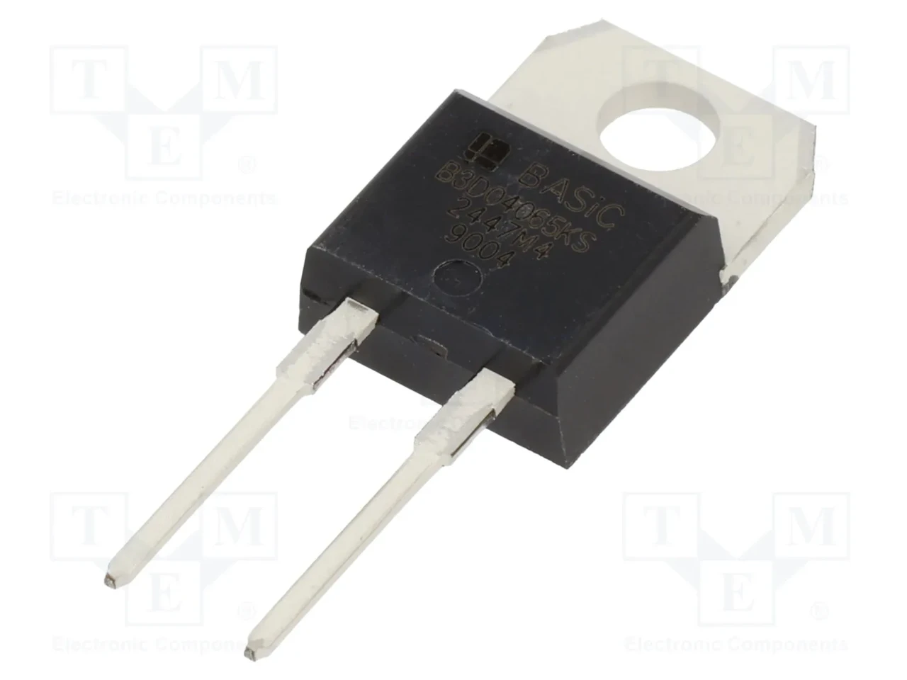 Диод Шоттки BASiC SEMICONDUCTOR B3D04065KS, SiC, 650V, 4A, TO220ISO (комплект 40 шт.), фото 1