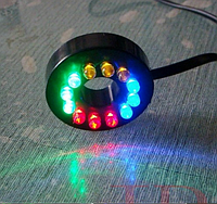 Светодиодная RGB подсветка для аквариумов, фонтанов, водоемов 12 LED 3 м