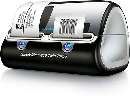 Принтер етикеток Dymo LabelWriter 450 Twin Turbo Black